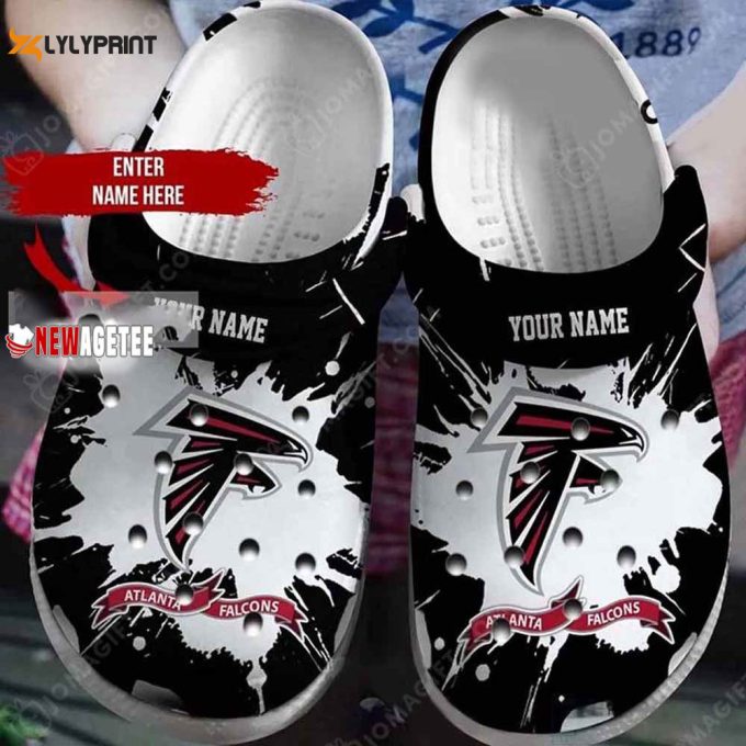 Atlanta Falcons Crocs Customized Clogs