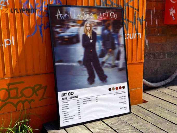 Avril Lavigne “Let Go” Album Cover Poster #6