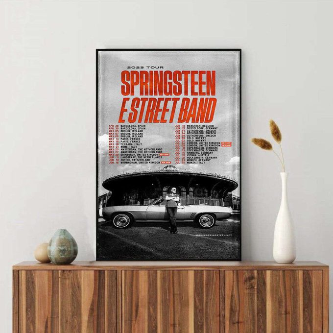 Bruce Springsteen Tour 2023 Poster