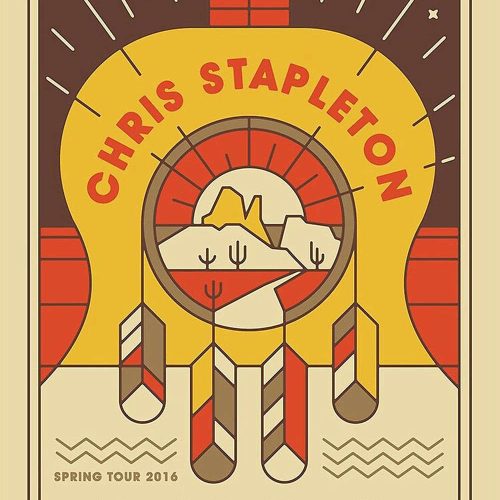 chris stapleton Premium Matte Vertical Poster