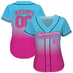 Custom Baseball Jersey with Teamname Name Number, Gifts for Baseball Fans