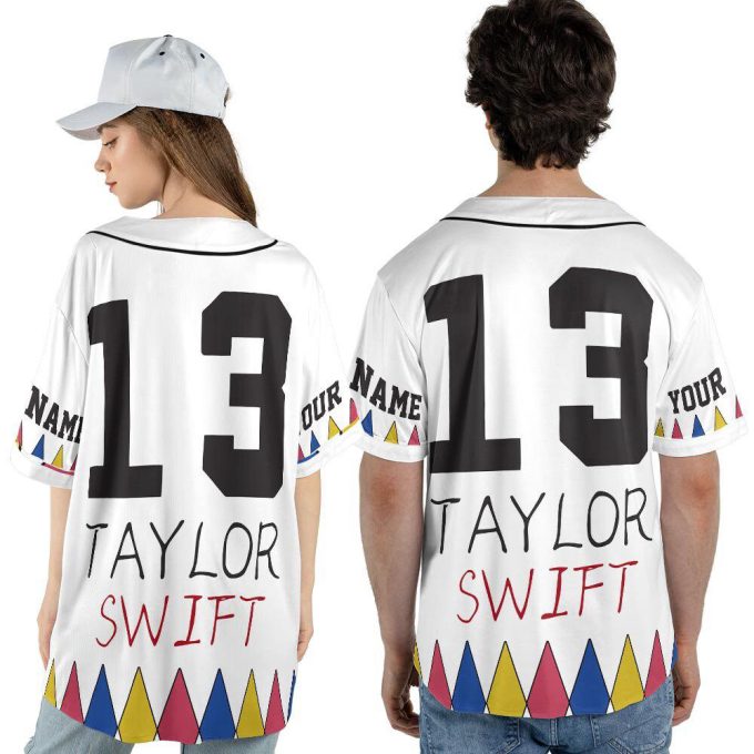 Custom Name And Number Junior Jewels Music Baseball Jersey