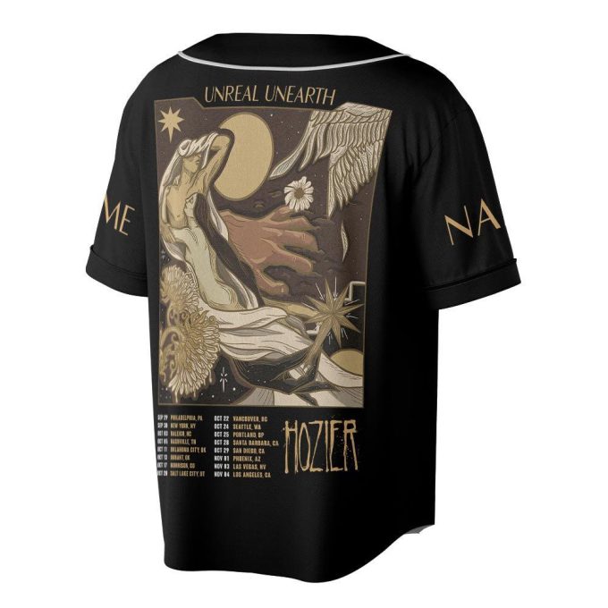 Custom Name Hozier Unreal Unearth Baseball Jersey