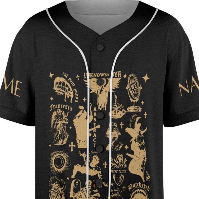 Custom Name Hozier Unreal Unearth Baseball Jersey