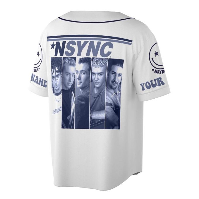 Custom Name In my Nsync Reunion Era Music Baseball Jersey