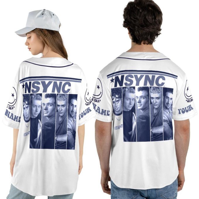 Custom Name In my Nsync Reunion Era Music Baseball Jersey
