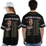 Custom Name KG Music Baseball Jersey, Only The Generals Tour 2023