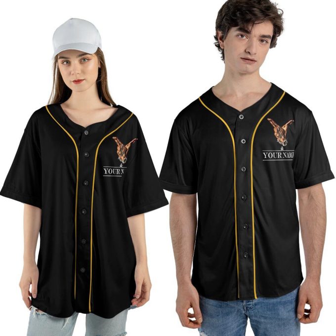 Custom Name KG Music Baseball Jersey, Only The Generals Tour 2023 Fan Merch