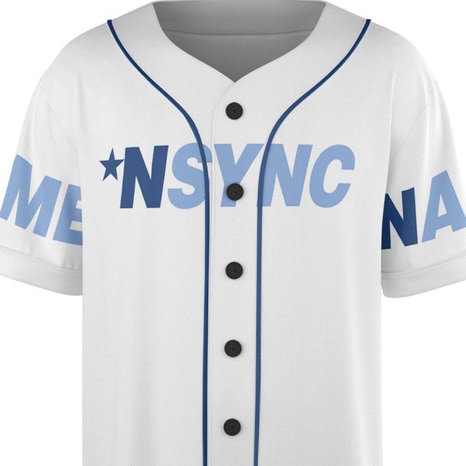 Custom Name NSYNC 2023 Baseball Jersey, NSYNC Boy Band Forever Christmas