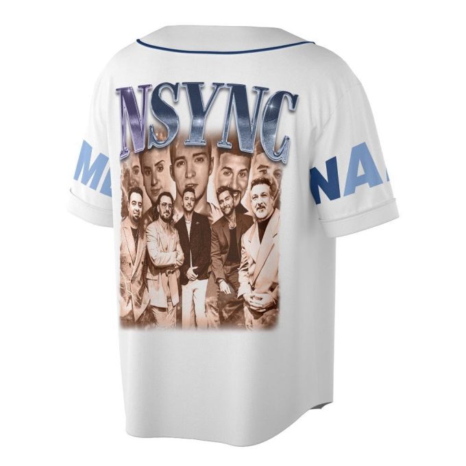 Custom Name NSYNC 2023 Baseball Jersey, NSYNC Boy Band Forever Christmas