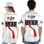 Custom Name Rebelde Music Baseball Jersey