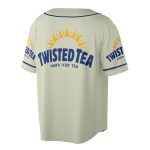 Custom Name Twisted Tea Unisex Baseball Jersey
