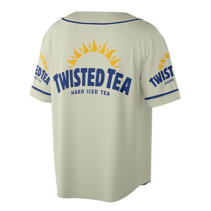 Custom Name Twisted Tea Unisex Baseball Jersey