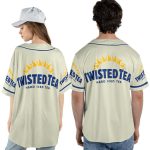 Custom Name Twisted Tea Unisex Baseball Jersey