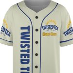 Custom Name Twisted Tea Unisex Baseball Jersey