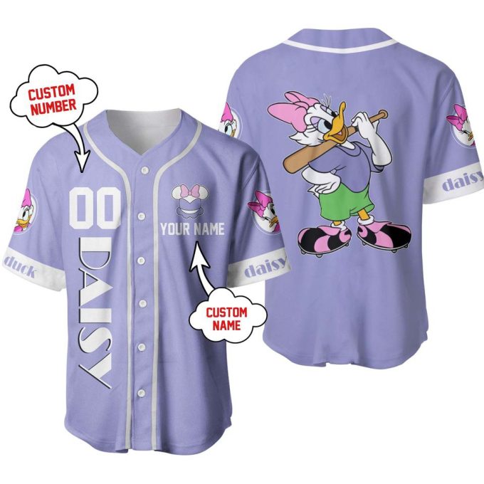 Daisy Duck  Baseball Jersey