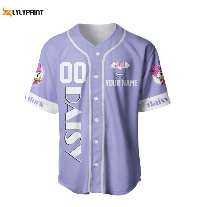 Daisy Duck  Baseball Jersey
