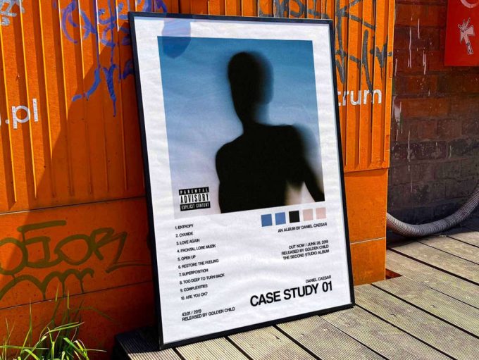 Daniel Caesar “Case Study 01” Album Cover Poster #2