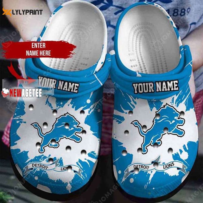 Denver Broncos Mascot Ripped Claw Crocs Customized Clogs