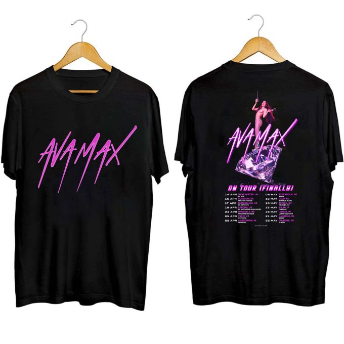Ava Max 2023 Tour: Diamonds and Dancefloors Tee – Ultimate Fan Merchandise