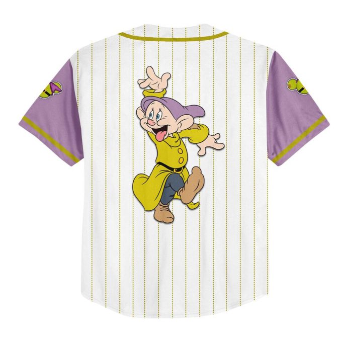 Dopey Dwarf  Baseball Jersey