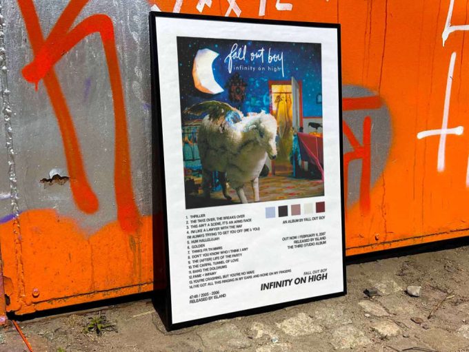Fall Out Boy “Infinity On High” Album Cover Poster #2