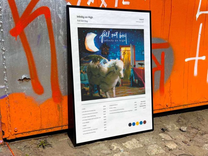 Fall Out Boy “Infinity On High” Album Cover Poster #5