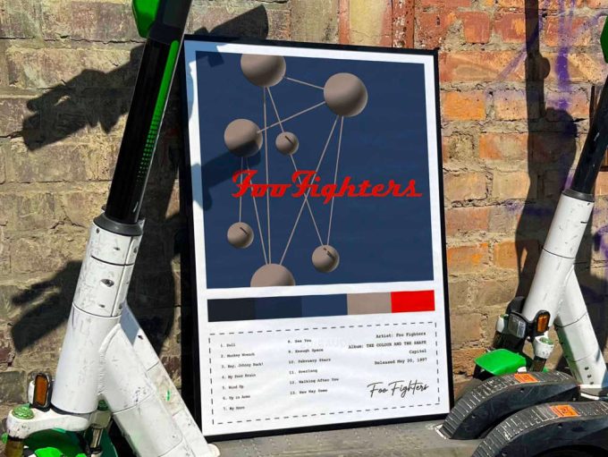 Foo Fighters “The Colour And The Shape” Album Cover Poster #4