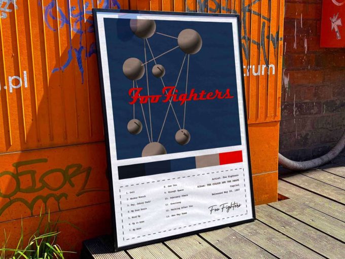 Foo Fighters “The Colour And The Shape” Album Cover Poster #4