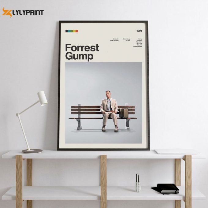Forrest Gump Movie Poster, Forrest Gump Modern Movie Poster