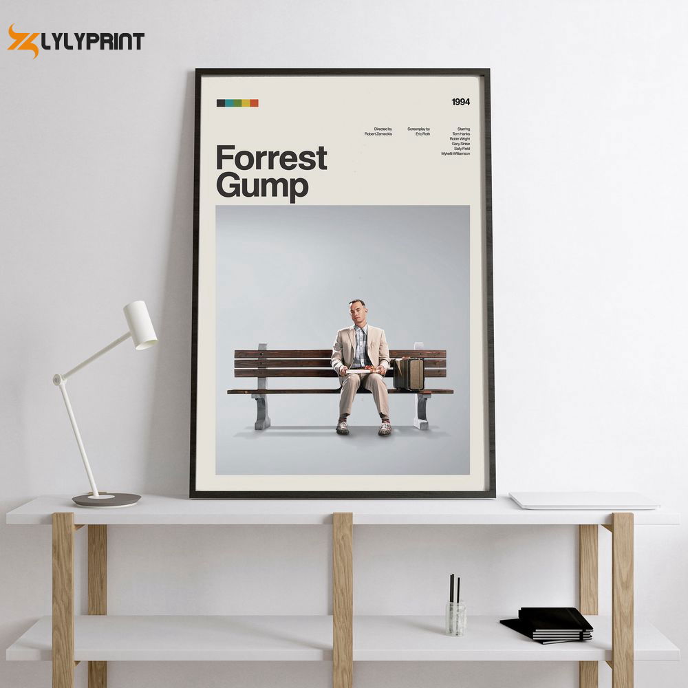 Forrest Gump Movie Poster, Forrest Gump Modern Movie Poster Forrest Gump Movie Poster, Forrest Gump Modern Movie Poster