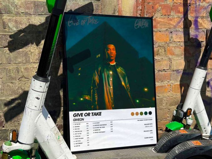 Giveon “Give Or Take” Album Cover Poster