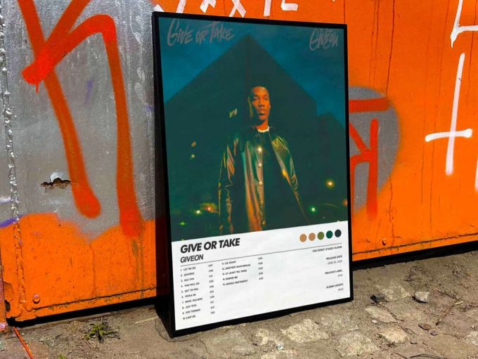 Giveon “Give Or Take” Album Cover Poster