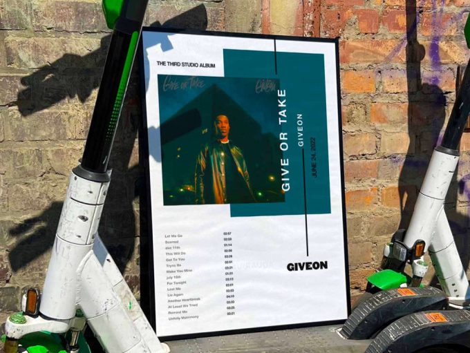 Giveon “Give Or Take” Album Cover Poster