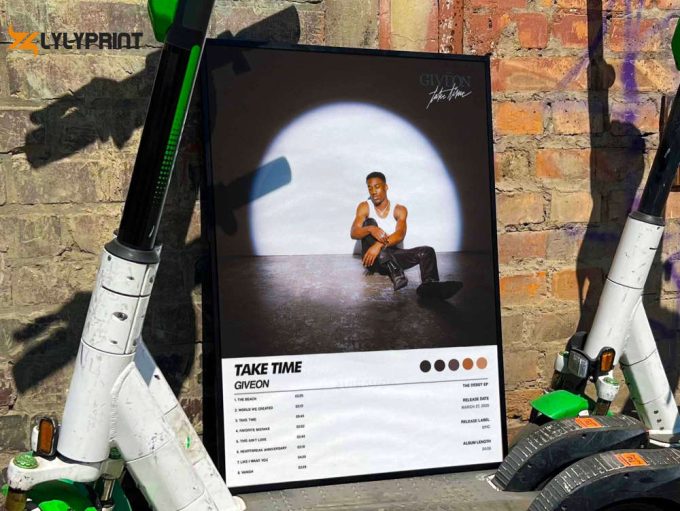 Giveon “Take Time” Album Cover Poster