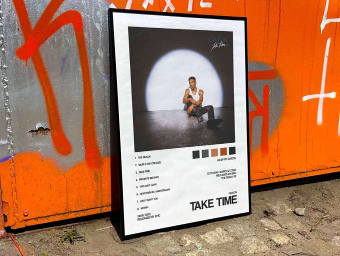 Giveon “Take Time” Album Cover Poster
