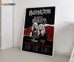 Halestorm and the Pretty Reckless  US Tour Poster