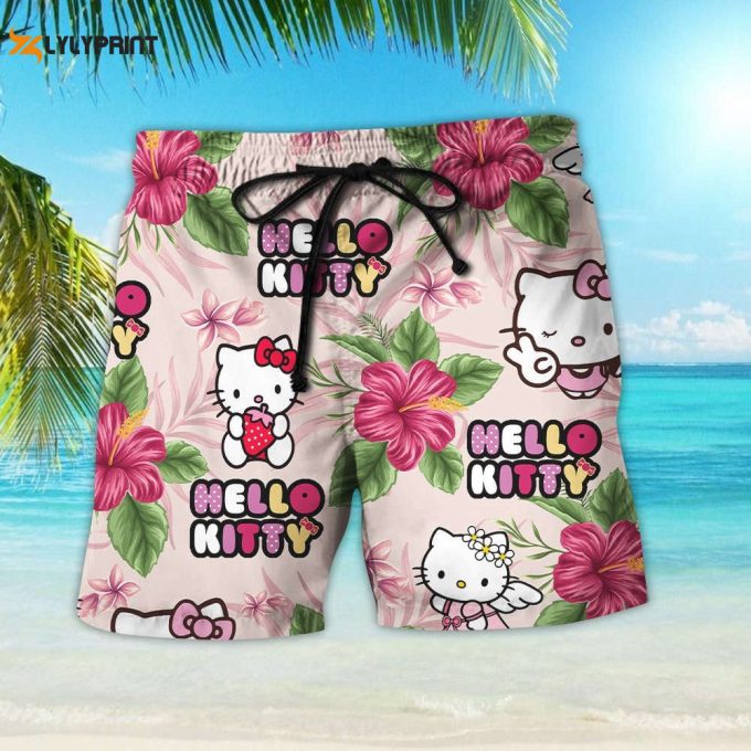 Hello Kitty Hawaiian Shirt  Bbs