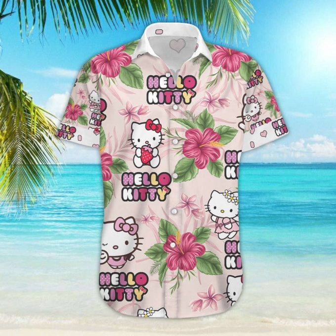 Hello Kitty Hawaiian Shirt  Bbs