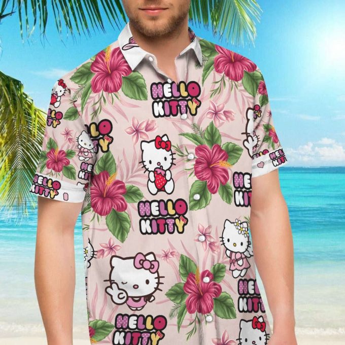 Hello Kitty Hawaiian Shirt  Bbs