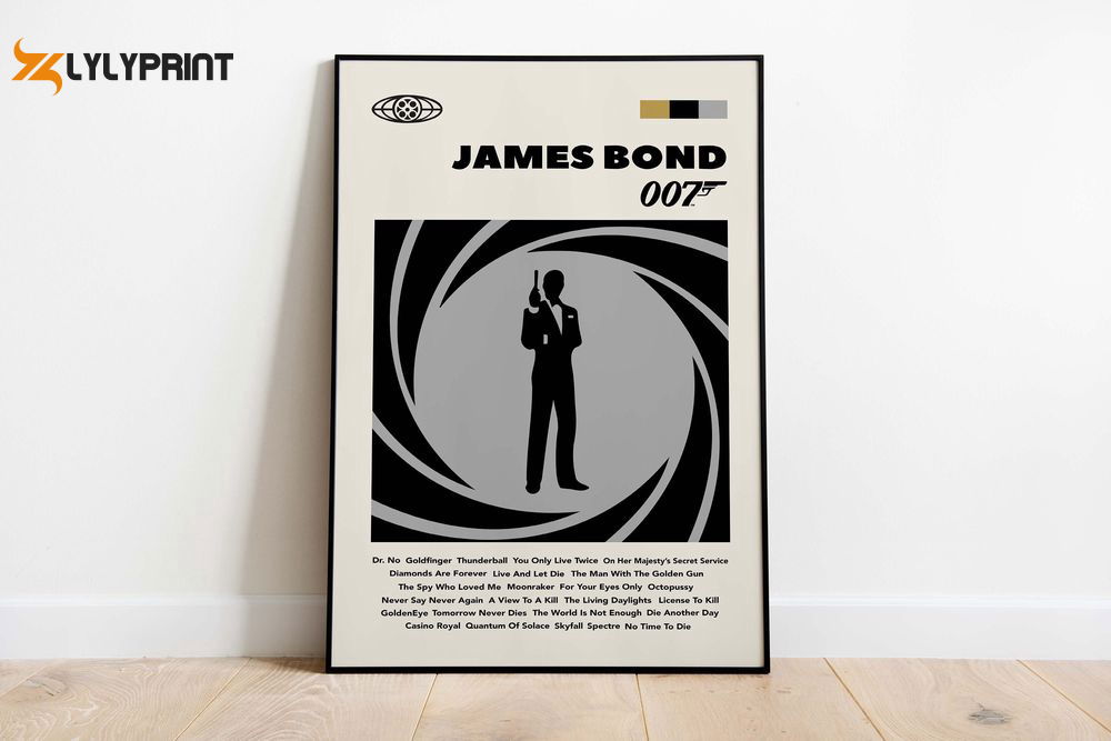 James Bond Poster James Bond Poster