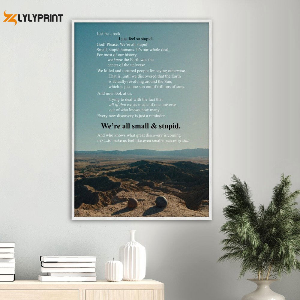 Just Be a Rock – Everything Everywhere all at Once Poster Just Be a Rock – Everything Everywhere all at Once Poster