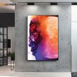Kid Cudi Man On The Moon Canvas Poster, Canvas Art
