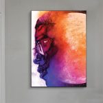 Kid Cudi Man On The Moon Canvas Poster, Canvas Art