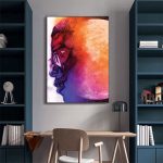 Kid Cudi Man On The Moon Canvas Poster, Canvas Art