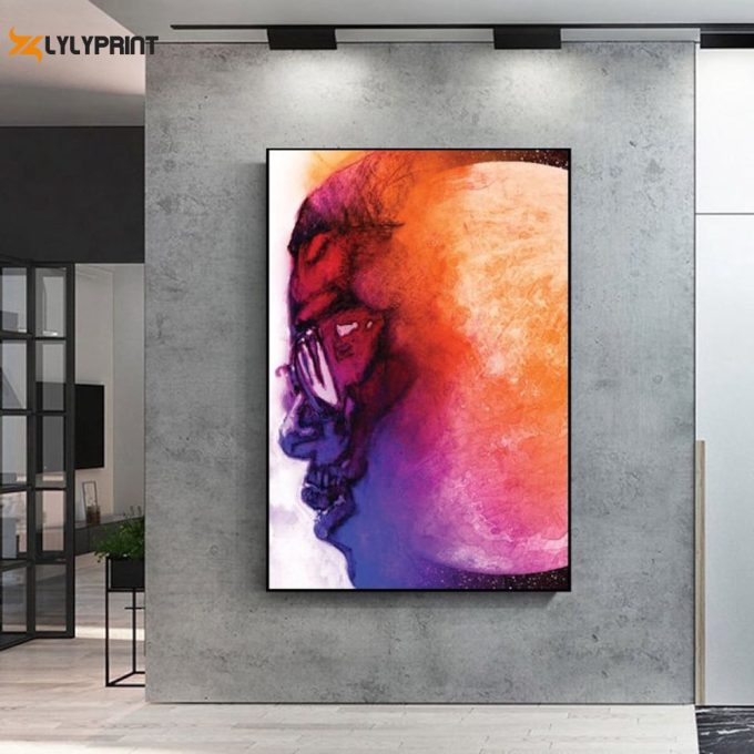 Kid Cudi Man On The Moon Canvas Poster, Canvas Art