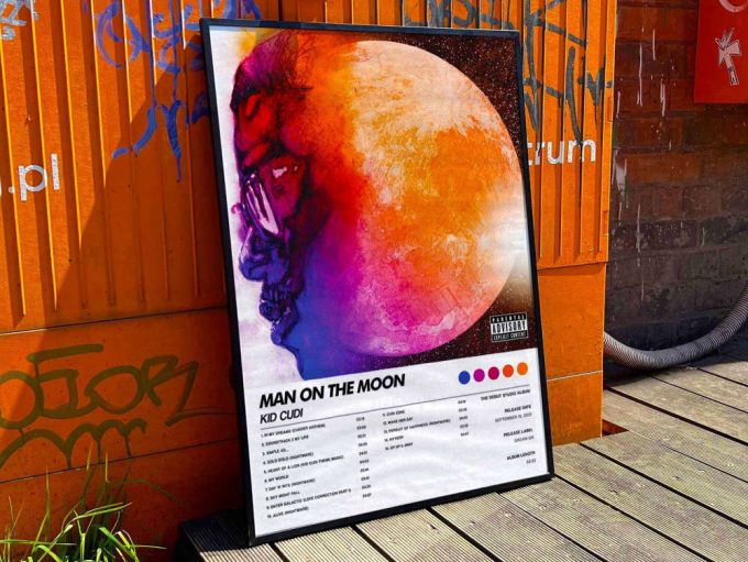 Kid Cudi “Man On The Moon End Of The Day” Album Cover Poster #6