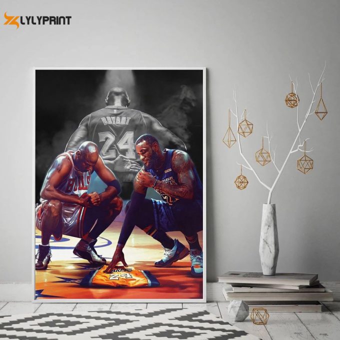 Lebron and Michael Jordan Poster