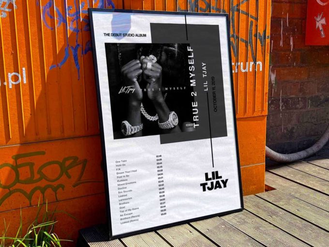 Lil Tjay “True 2 Myself” Album Cover Poster #3