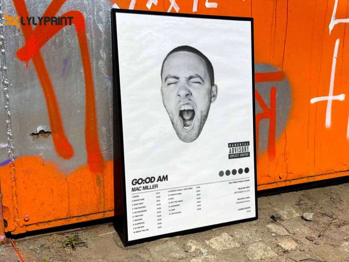Mac Miller “”Good AM” Album Cover Poster